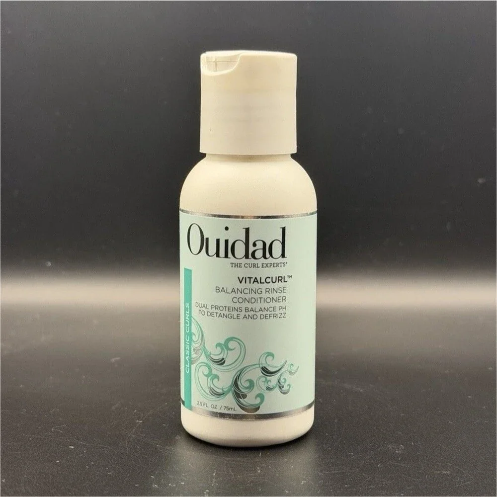 Ouidad VitalCurl Balancing Rinse Conditioner pH Balancing 2.5 fl oz Travel